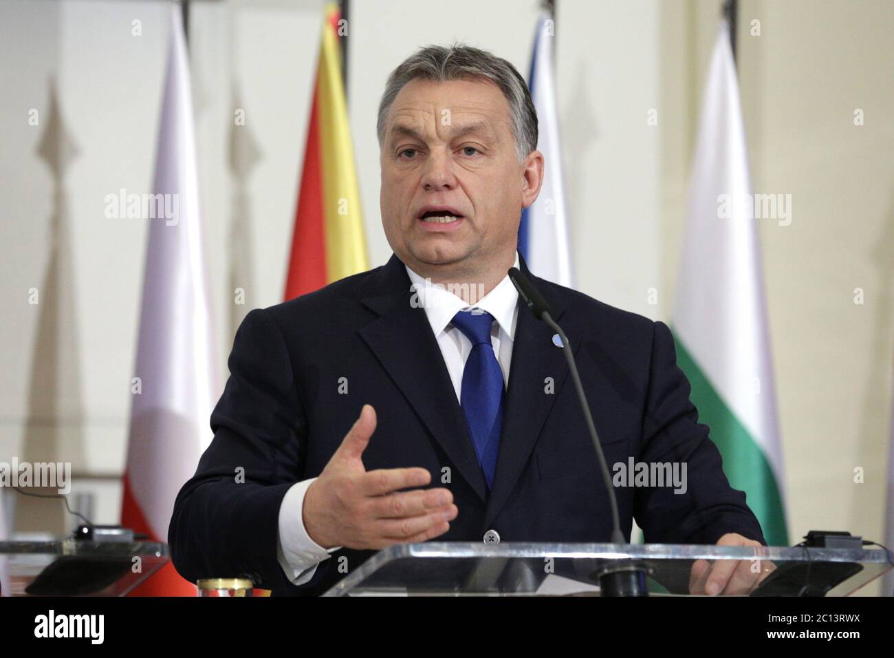 Viktor Orban Stockfoto