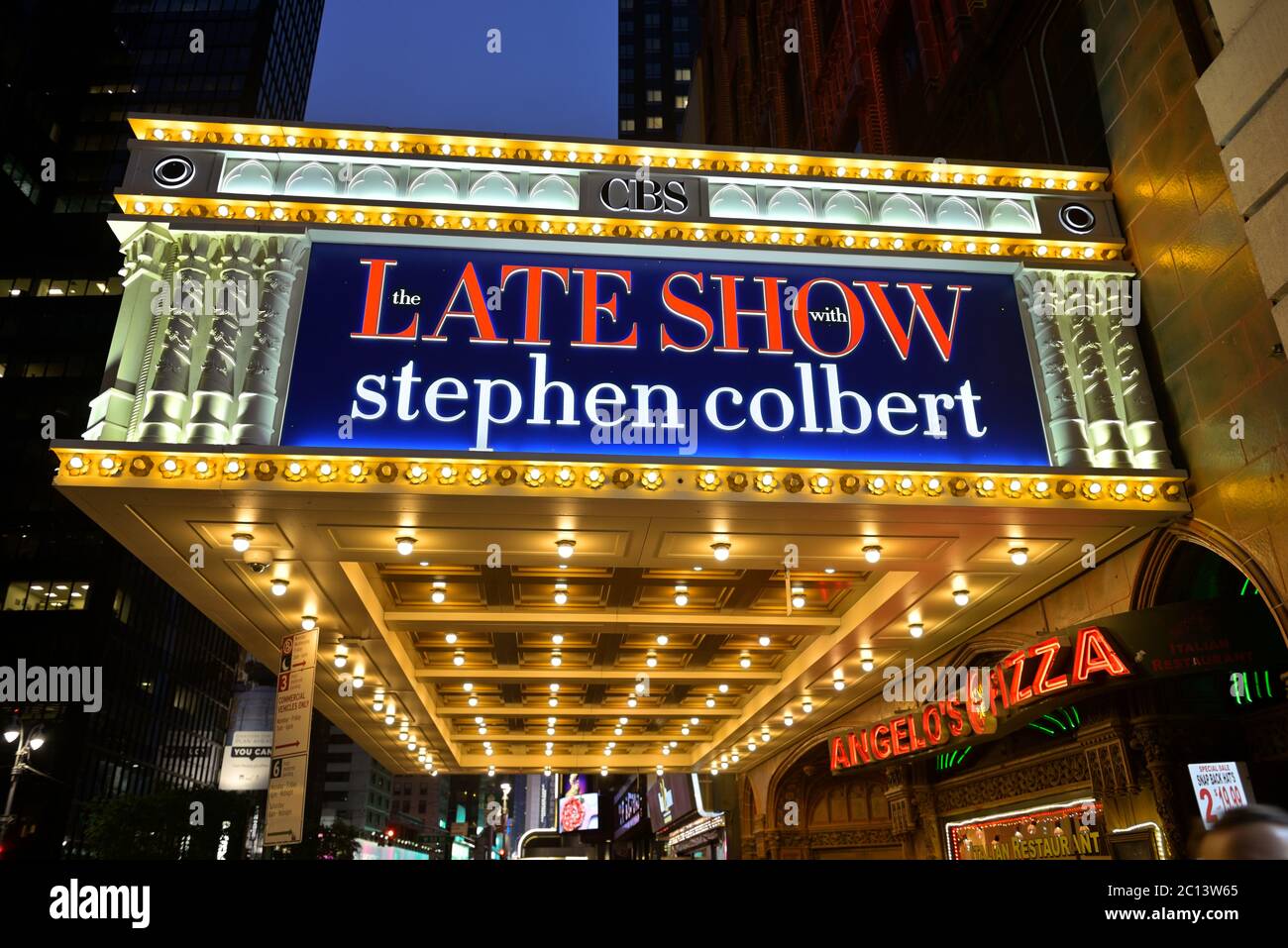 The Late Show von Stephen Colbert, New York City NY Stockfoto