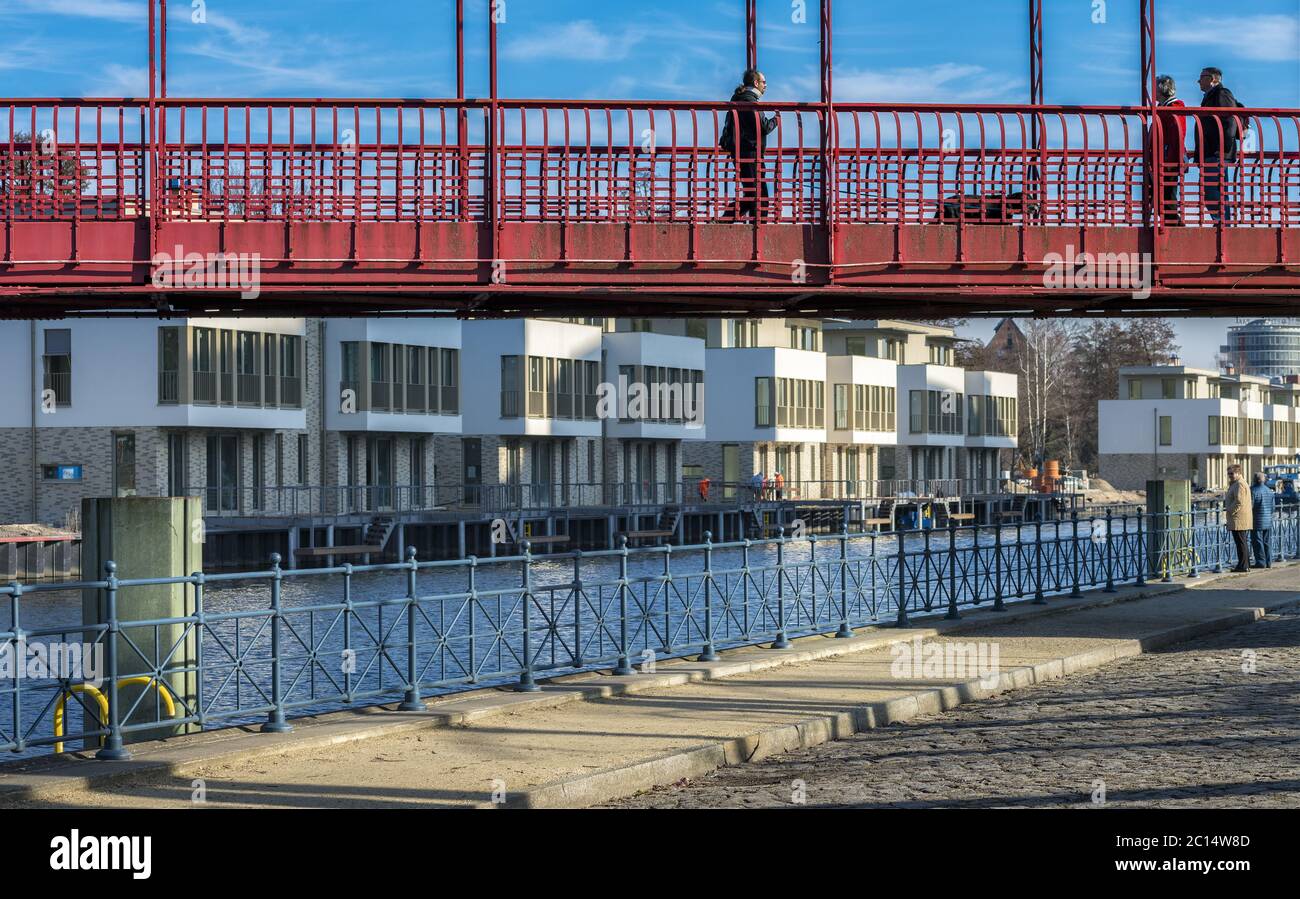 Leben in Berlin Tegel Stockfoto