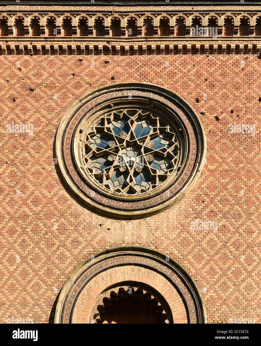 Synagoge Architektur Detail Stockfoto