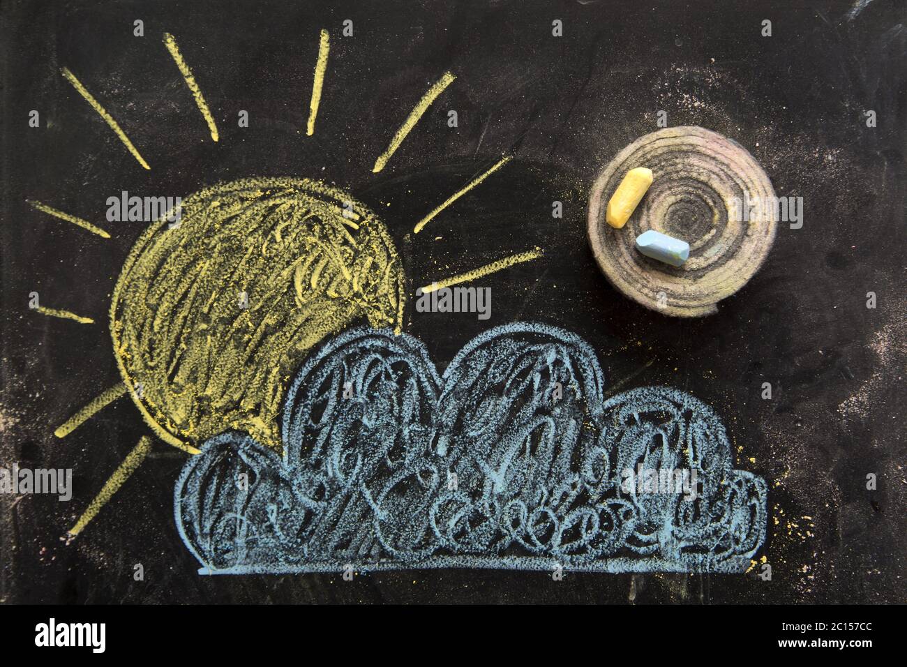 Wetter-icons Stockfoto