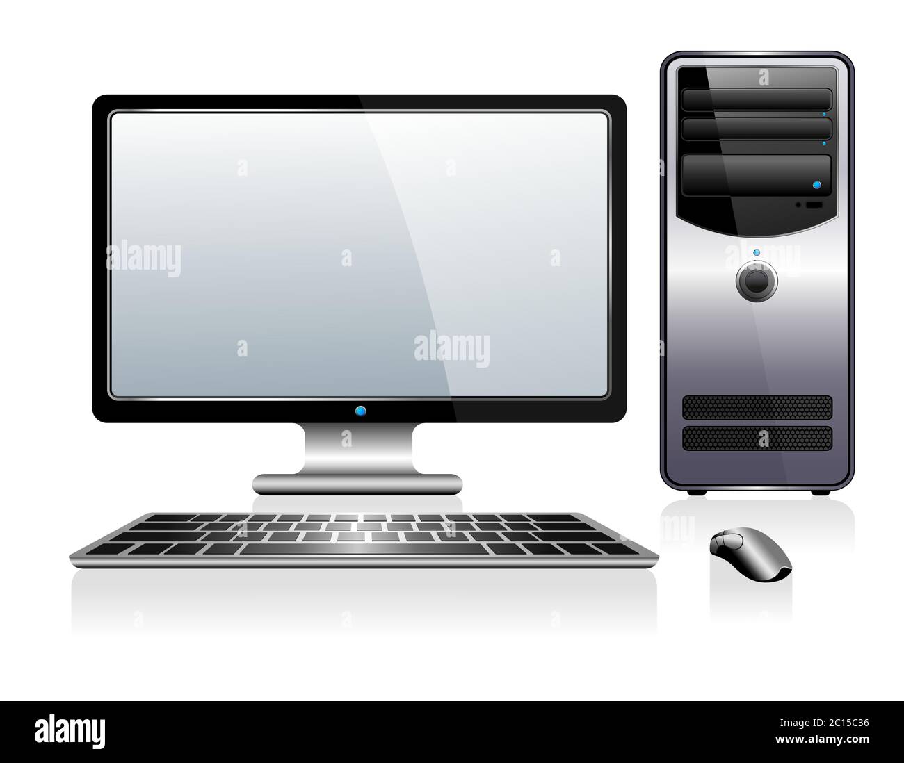 Moderne Computer-Technologie Stock Vektor