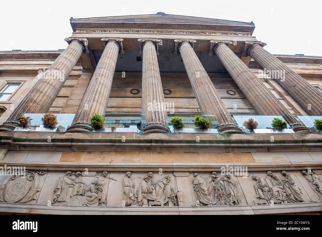 Citation Bar and Restaurant, ehemals Sheriff Court Building Wilson Street, Merchant City Glasgow Stockfoto