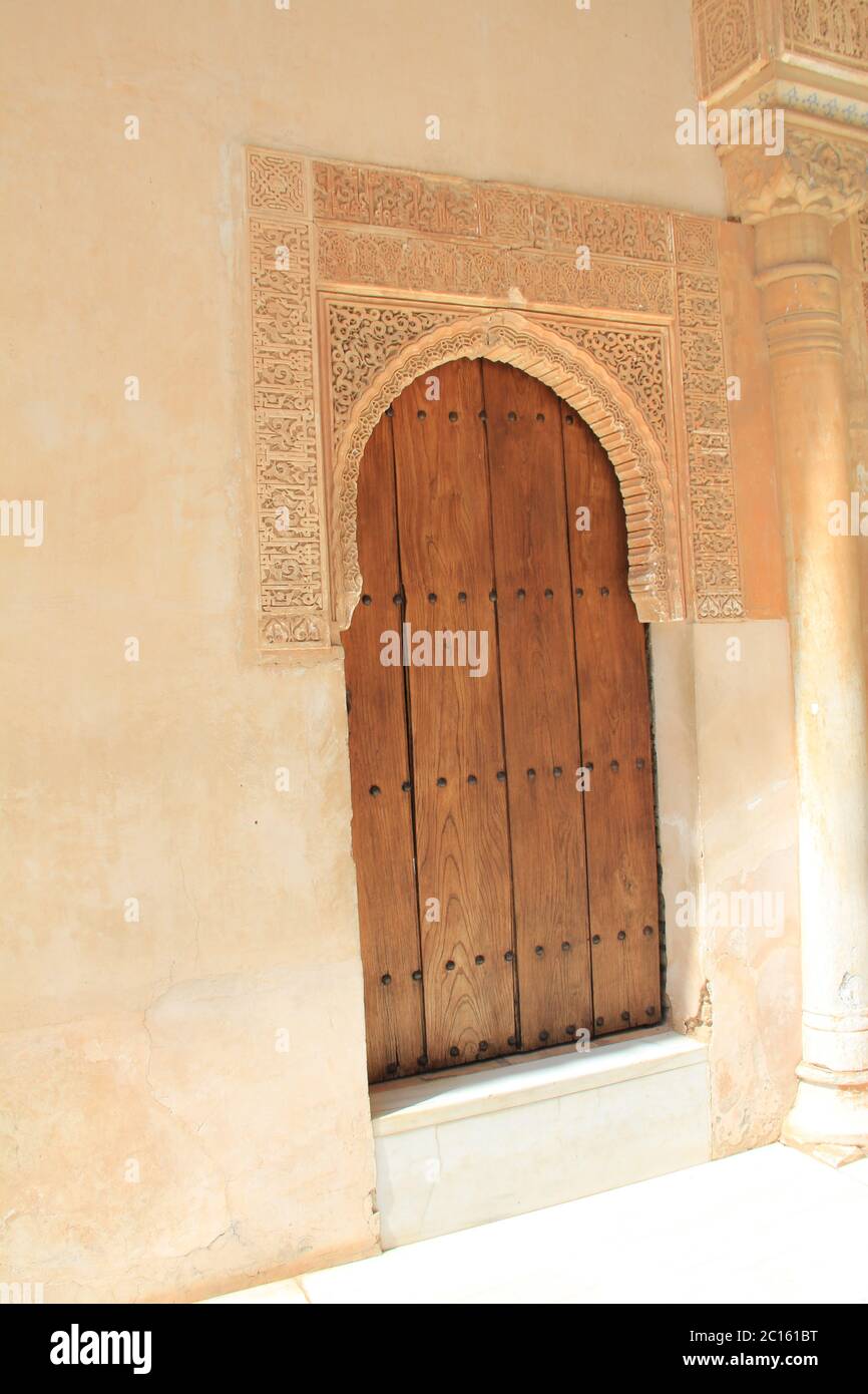 Die Alhambra ein Palast und Festungskomplex in Granada Stockfoto