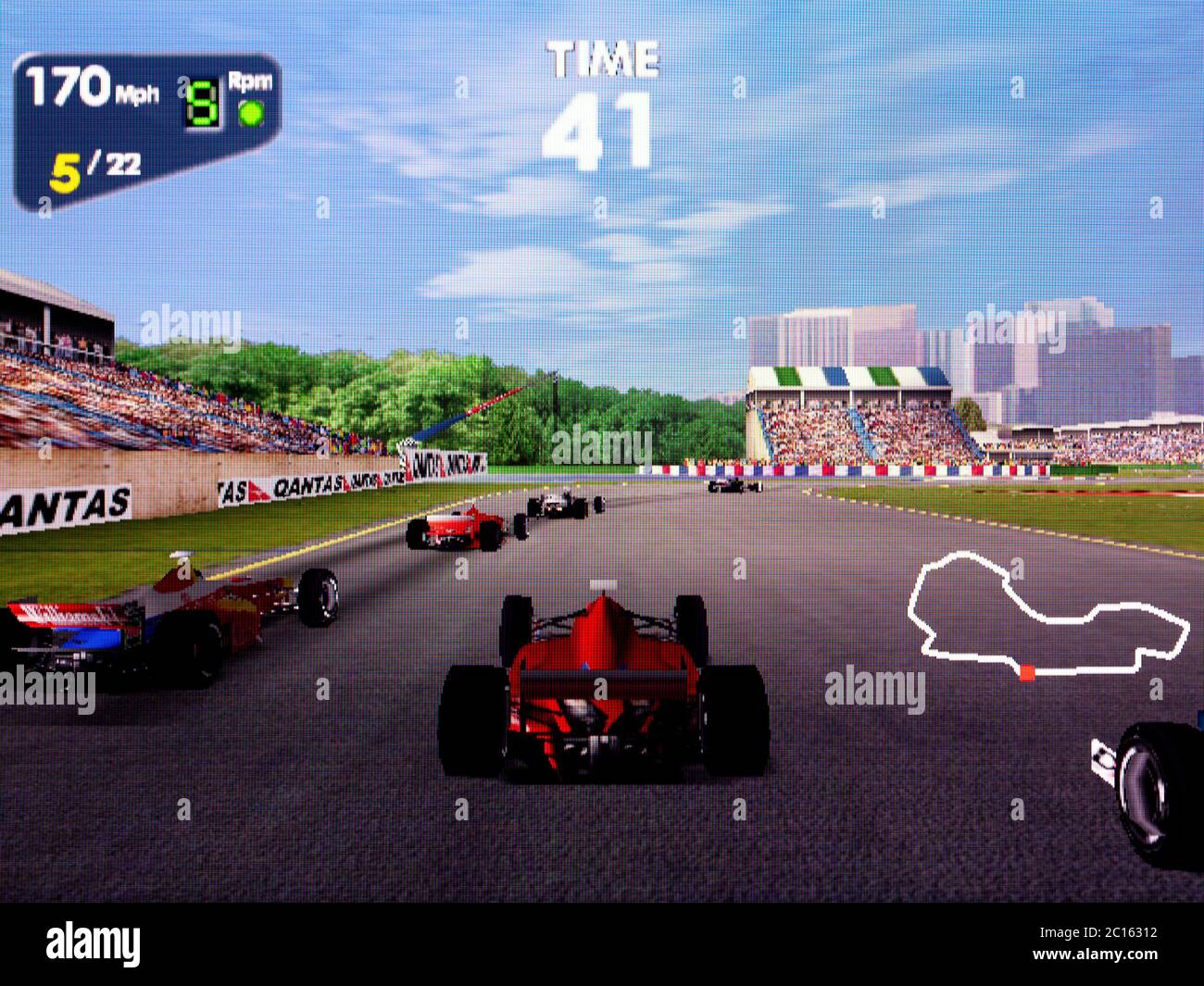 F1 Racing Championship - Sega Dreamcast Videospiel - nur für redaktionelle Verwendung Stockfoto