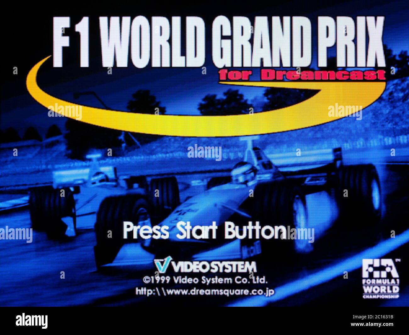 F1 World Grand Prix - Sega Dreamcast Videospiel - nur für redaktionelle Verwendung Stockfoto