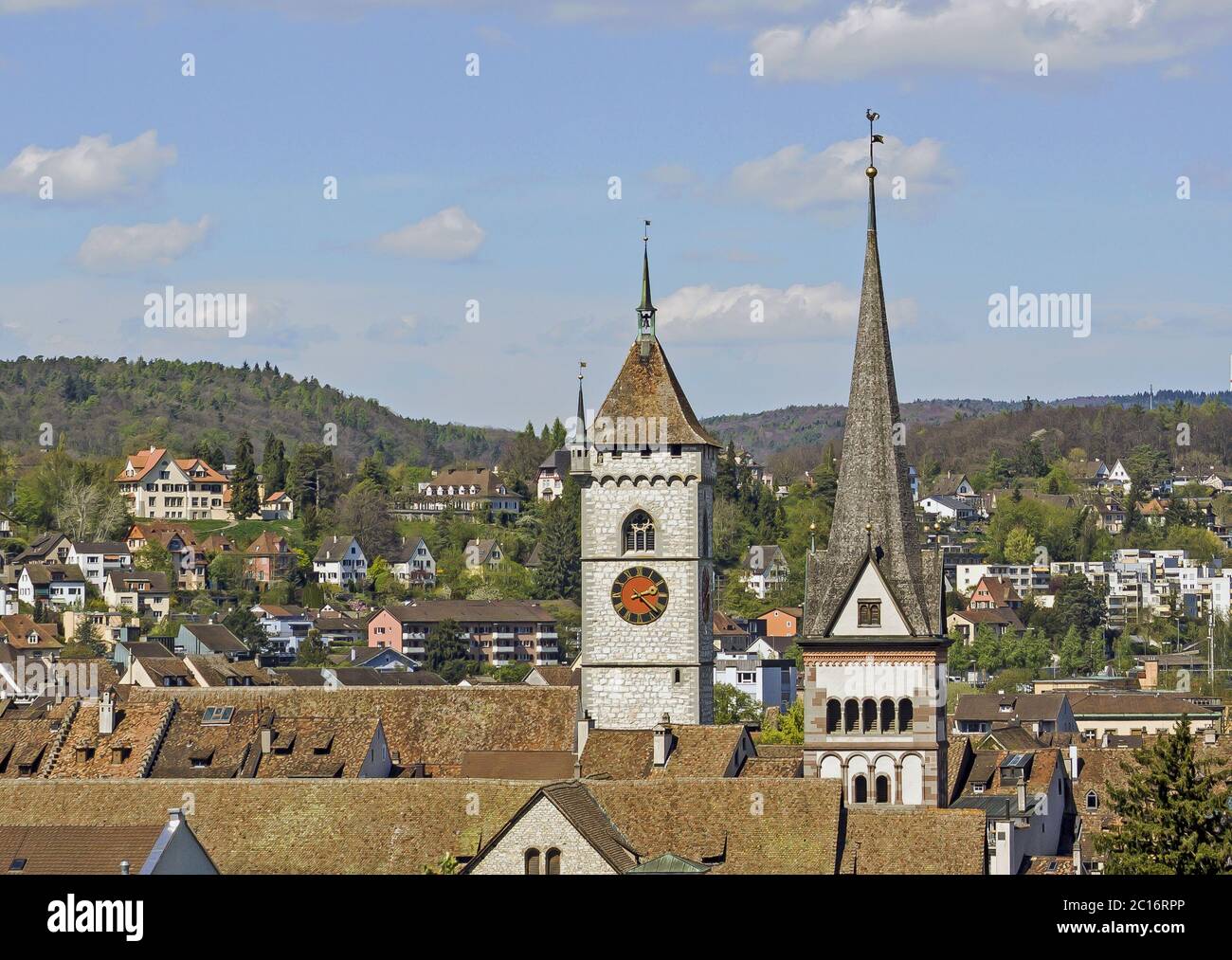 St. Johann und Münster Allerheiligen, Schaffhausen Schweiz Stockfoto