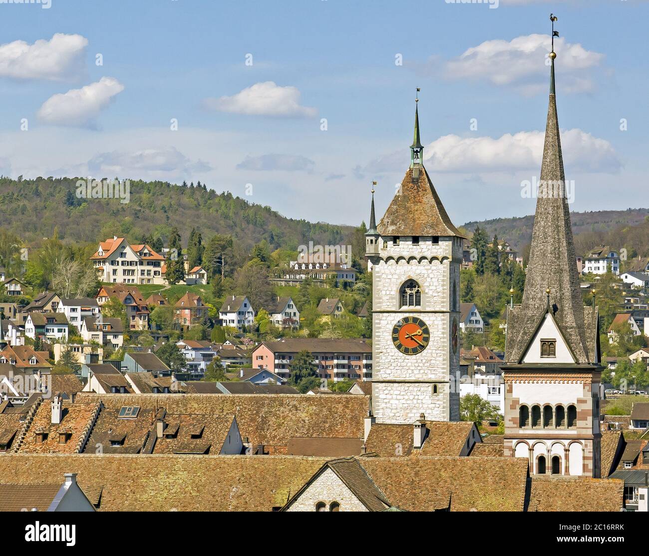 St. Johann und Münster Allerheiligen, Schaffhausen Schweiz Stockfoto