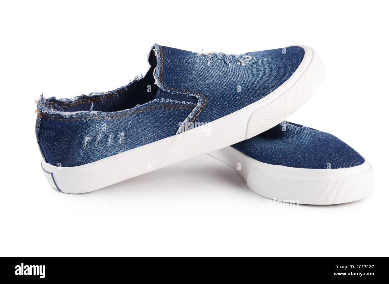 Frauen stilvolle Sportschuhe isoliert Stockfoto