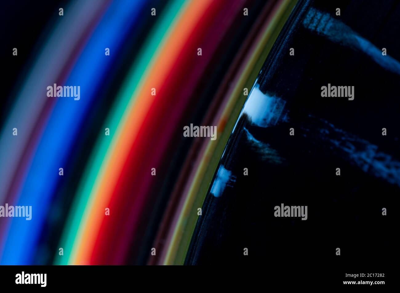 Vinylplatte Nahaufnahme Stockfoto