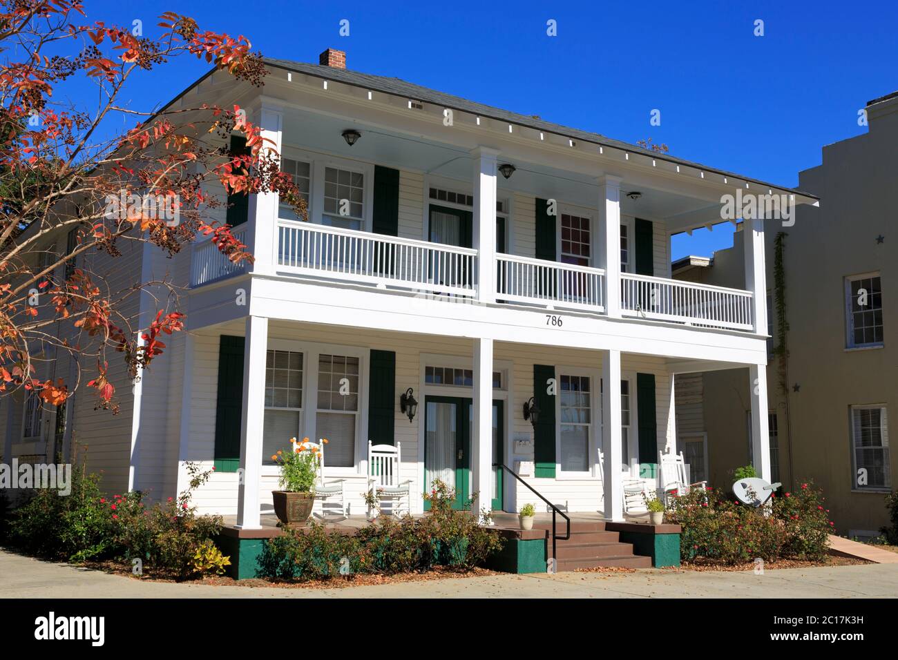 Mary Mahoney Walkway Historic District, Biloxi, Mississippi, USA Stockfoto