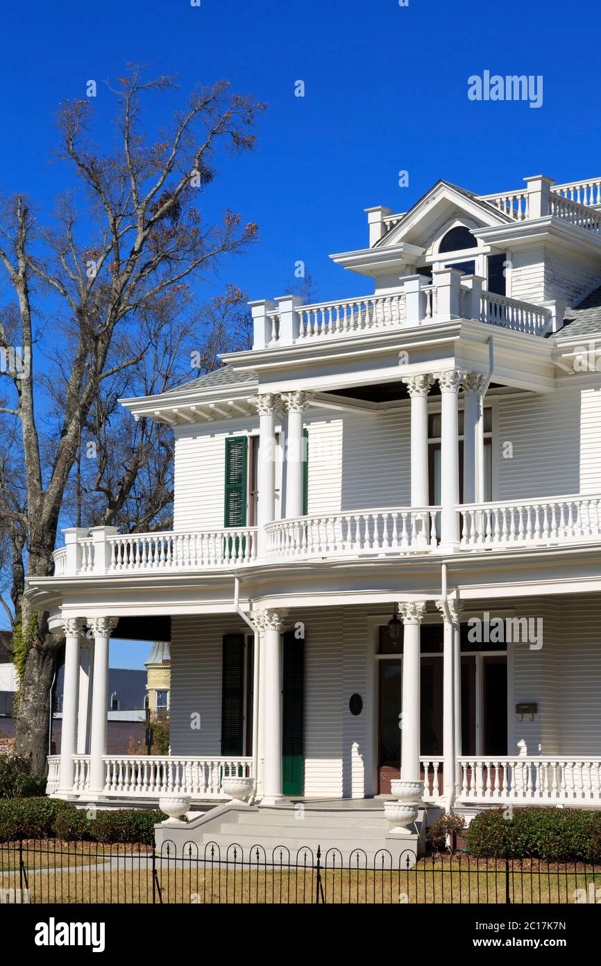 Historisches Redding House, Biloxi, Mississippi, USA Stockfoto