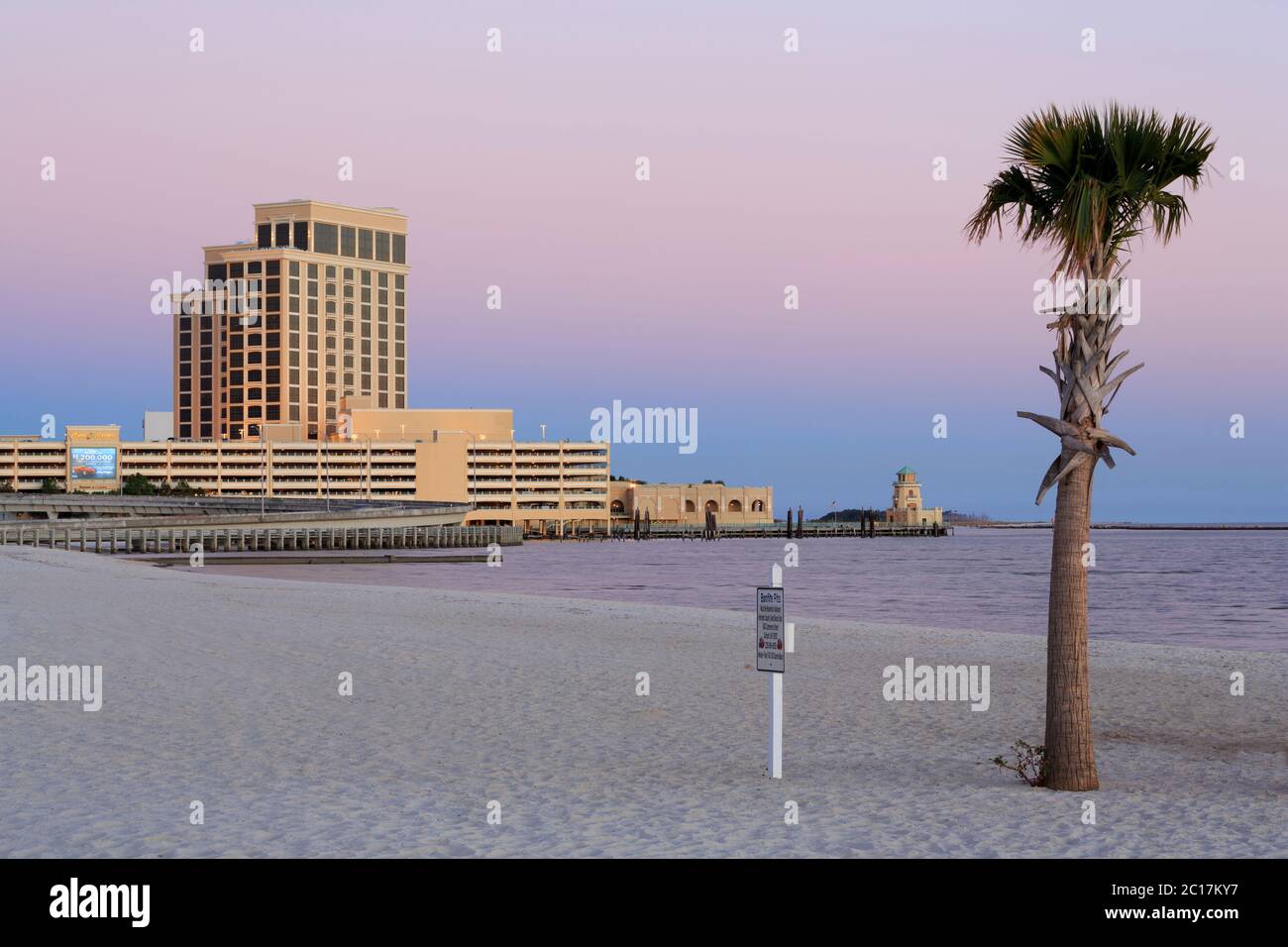 Beau Rivage Casino, Biloxi, Mississippi, USA Stockfoto