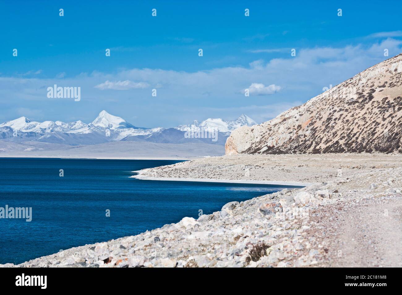 Tashi Dor Halbinsel, Nam Lake, Tibet Stockfoto