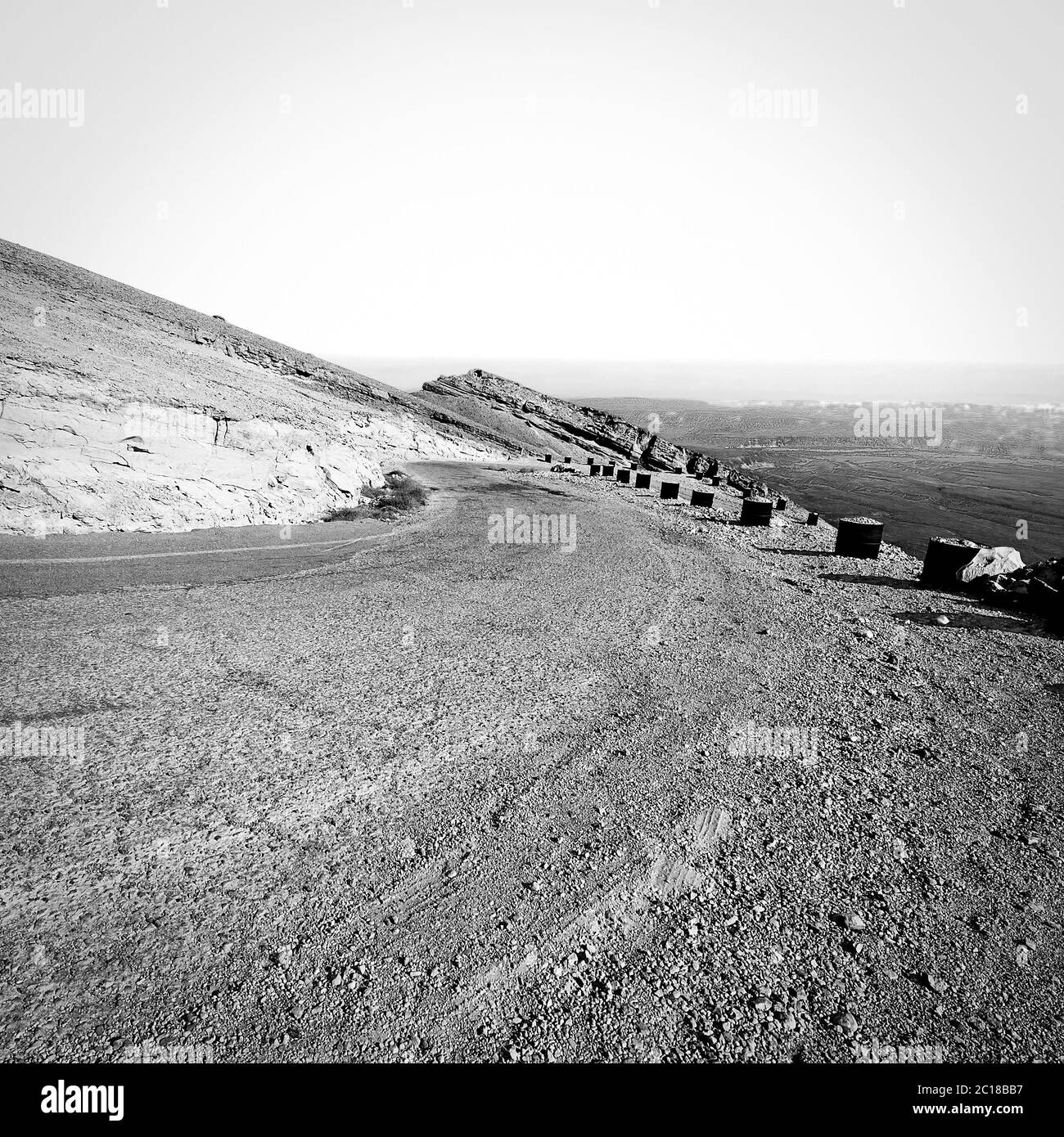 Straße in Israel Stockfoto