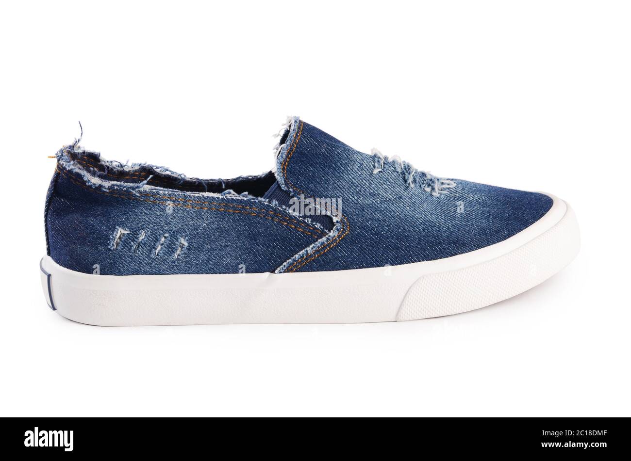 Frauen stilvolle Sportschuhe isoliert Stockfoto