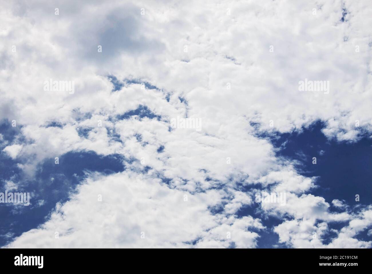 Wolken mit schönen am Tag. Stockfoto