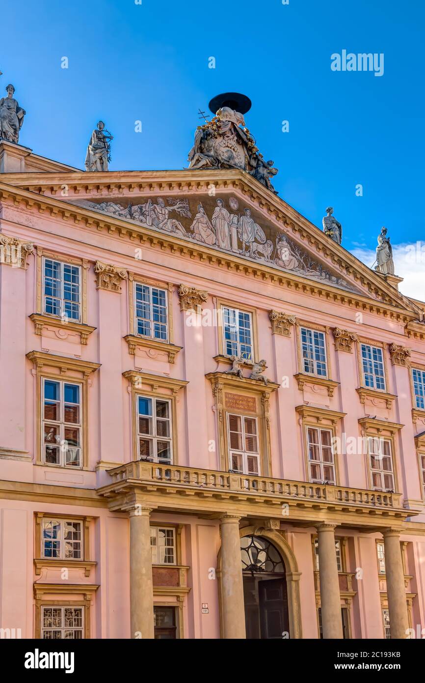 Primatenpalast in der Altstadt von Bratislava Stockfoto