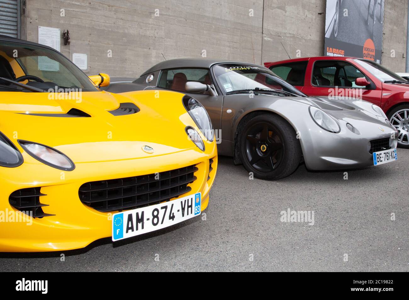 Bordeaux , Aquitaine / Frankreich - 06 10 2020 : Lotus Elise in Ausstellung geparkt Stockfoto
