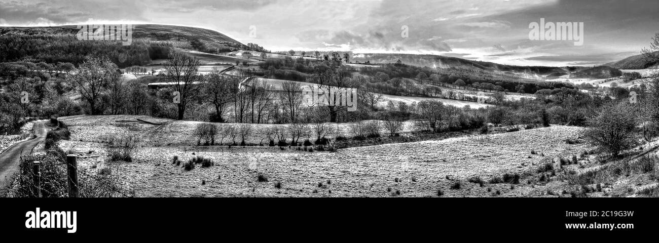 Hawnby Moors (Yorkshire) Stockfoto