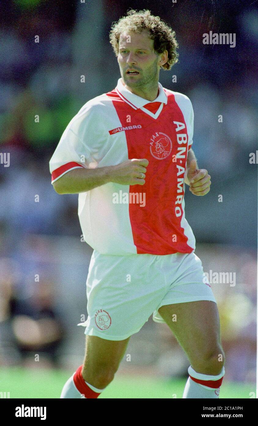 Dortmund Deutschland 8.8.1998, Fußball: Freundschaftsspiel Borussia Dortmund (BVB) gegen Ajax Amsterdam (Ajax) – Danny BLIND (Ajax) Stockfoto