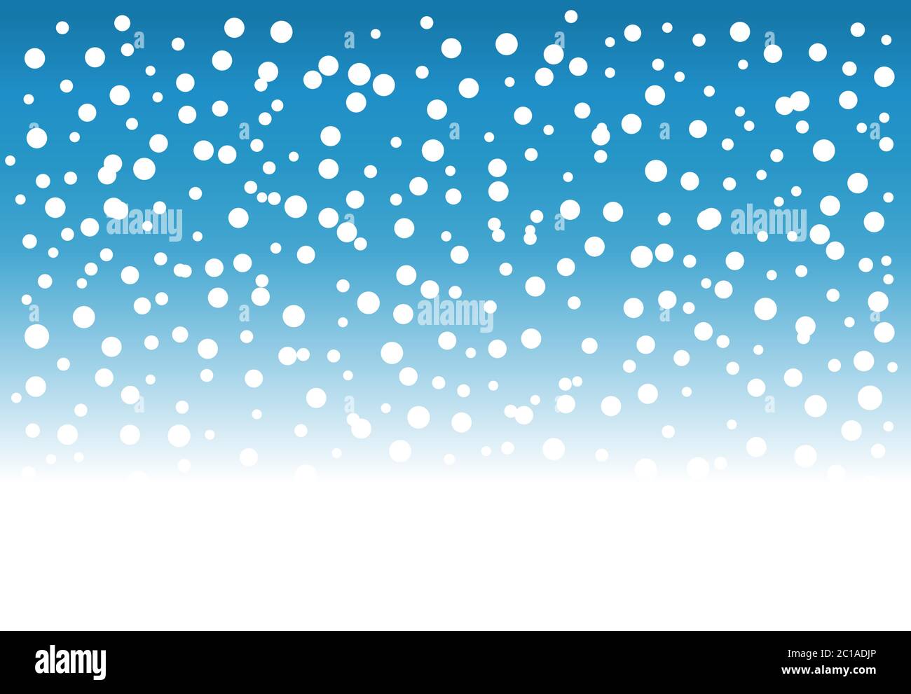 Fallender Schnee Winter Hintergrund. Vektorgrafik. Stock Vektor