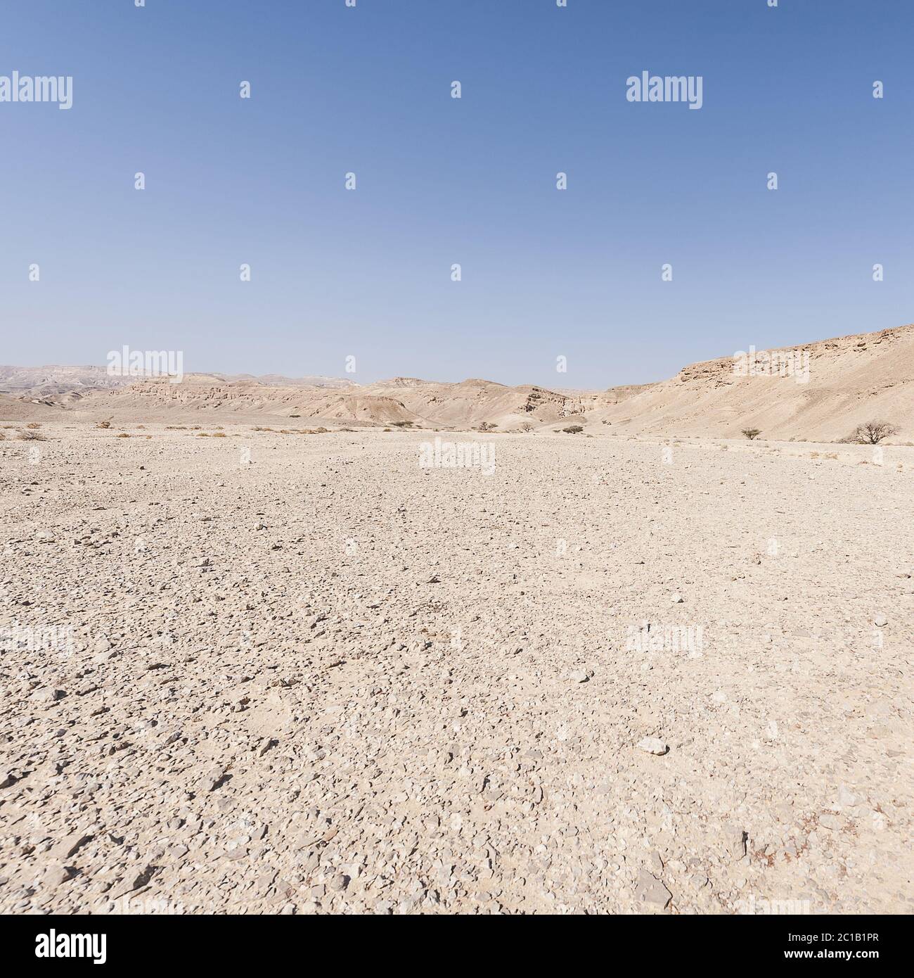 Trostlose Unendlichkeit im Nahen Osten Stockfoto