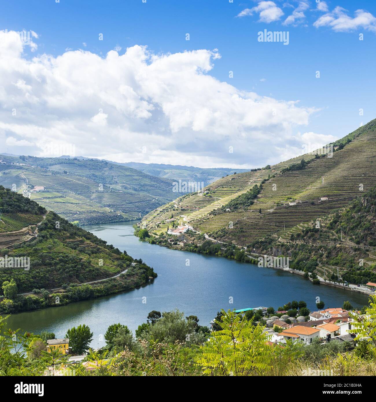 Blick auf den portugiesischen Natur Stockfoto