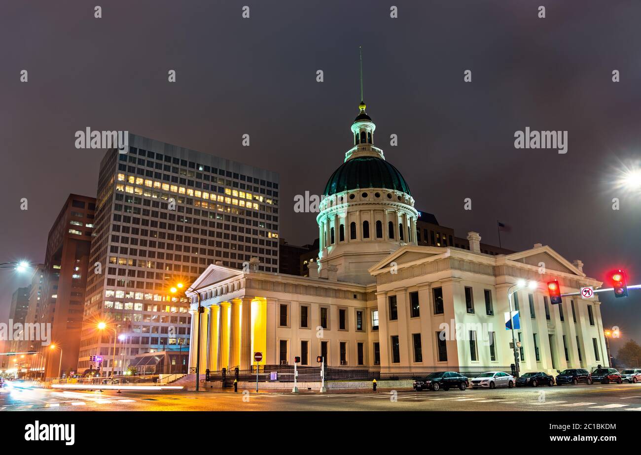 Das alte Gerichtsgebäude in St. Louis - Missouri, USA Stockfoto