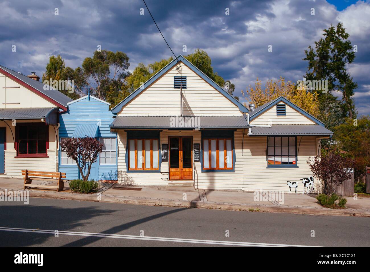 Die Gemeinde Cobargo in Australien Stockfoto