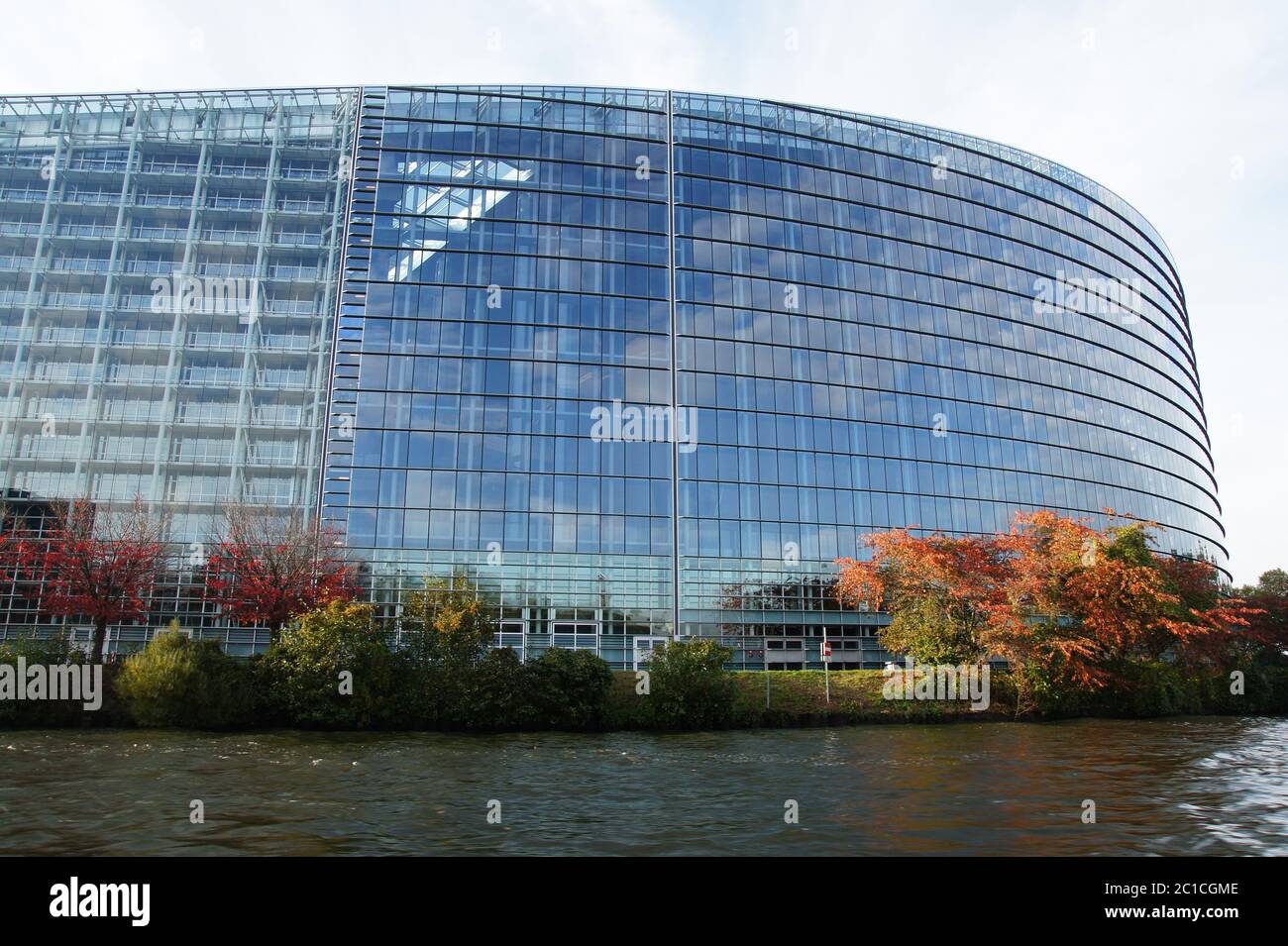 Europäisches Parlament Straßburg Stockfoto