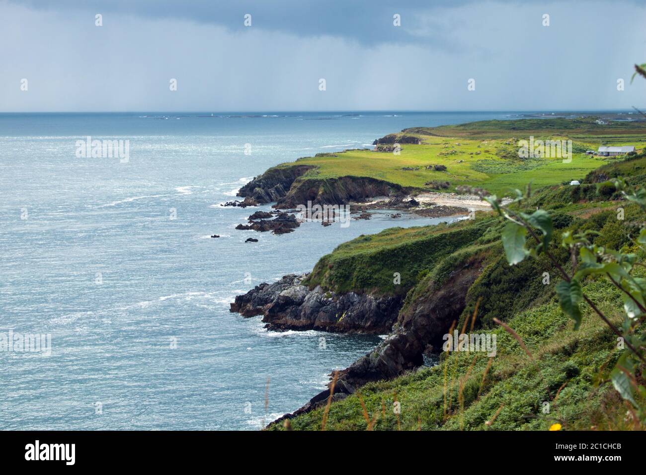 Westküste von Irland in Co. Galway. Stockfoto