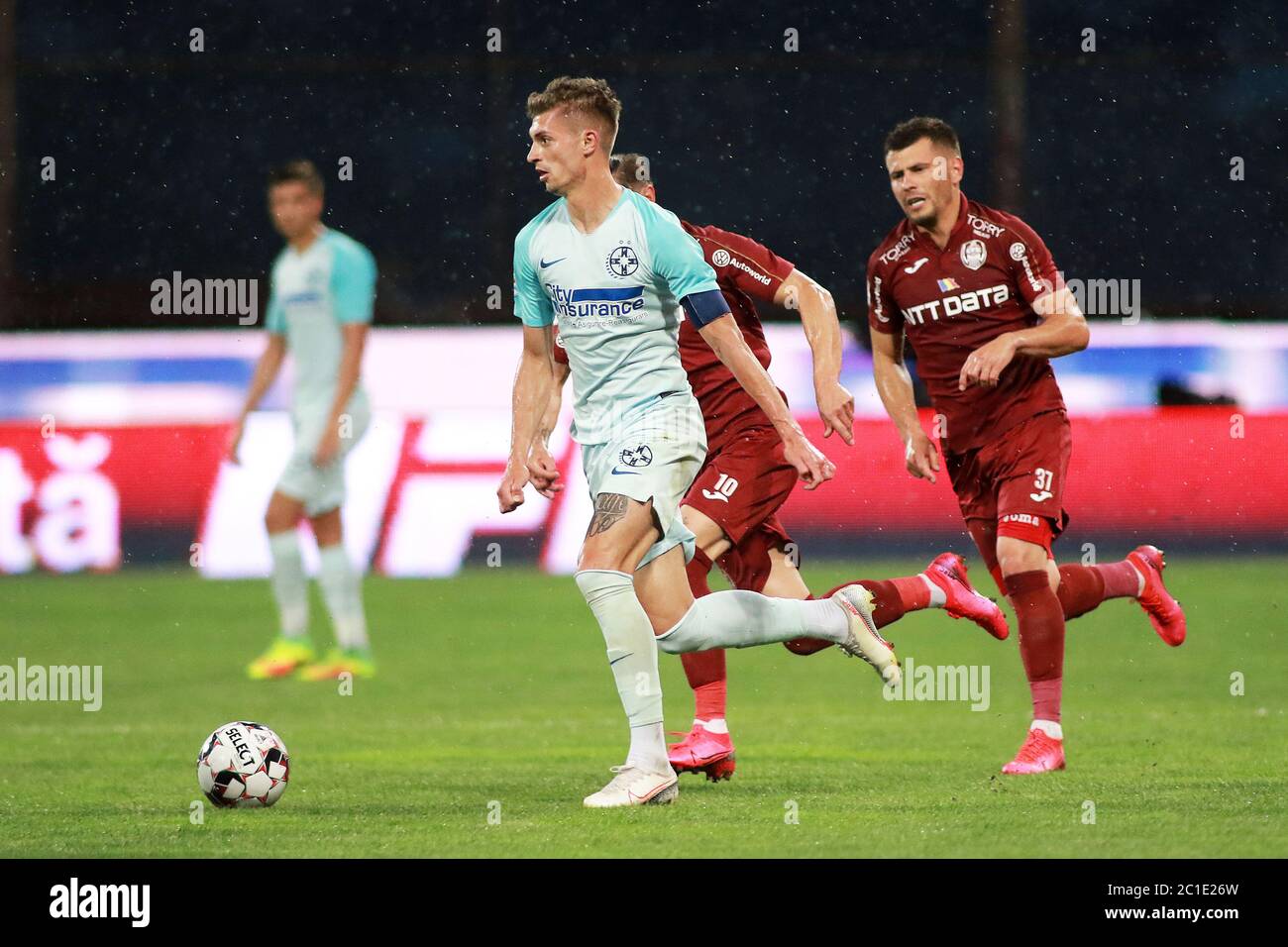 Florin Tanase, Kapitän der FCSB während des Spiels zwischen CFR Cluj und FCSB in der Play-off der ersten Liga Rumäniens am 14. Juni 2020 in Cluj-Napoca, Rumänien. (Foto von Paul Ursachi/MB Media) Stockfoto