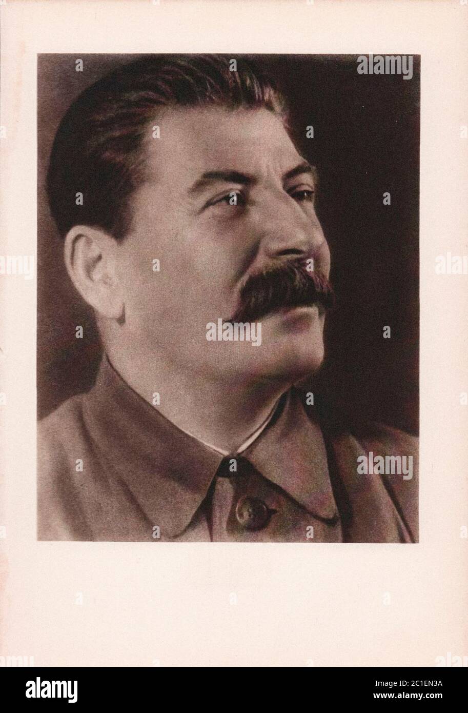 Joseph Stalin. Joseph Stalin (1878 - 1953) war ein georgischer Revolutionär und Sowjetrepolitiker, der die Sowjetunion von Mitte der 1920er Jahre bis 1953 leitete Stockfoto