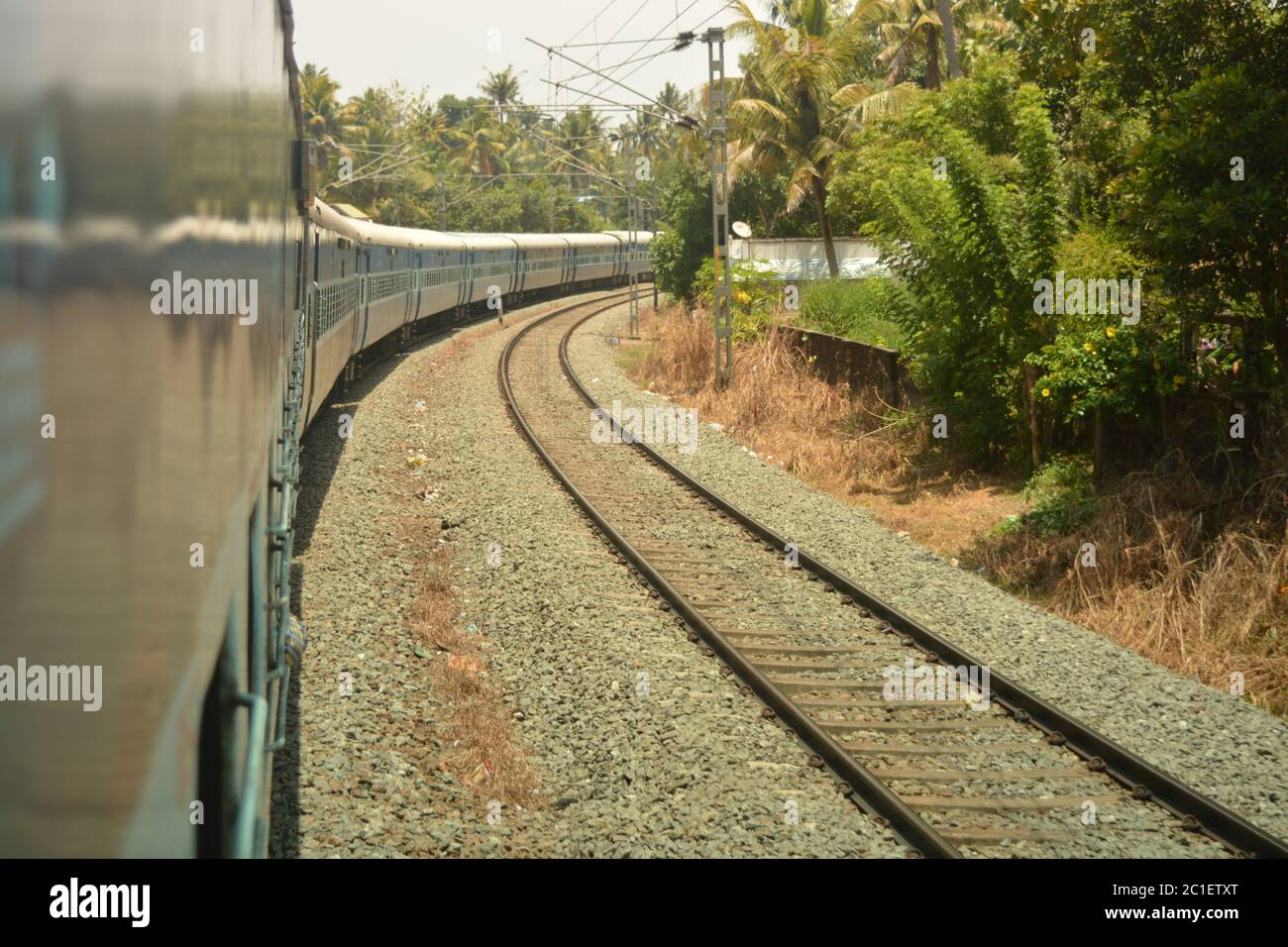 Bahn Stockfoto