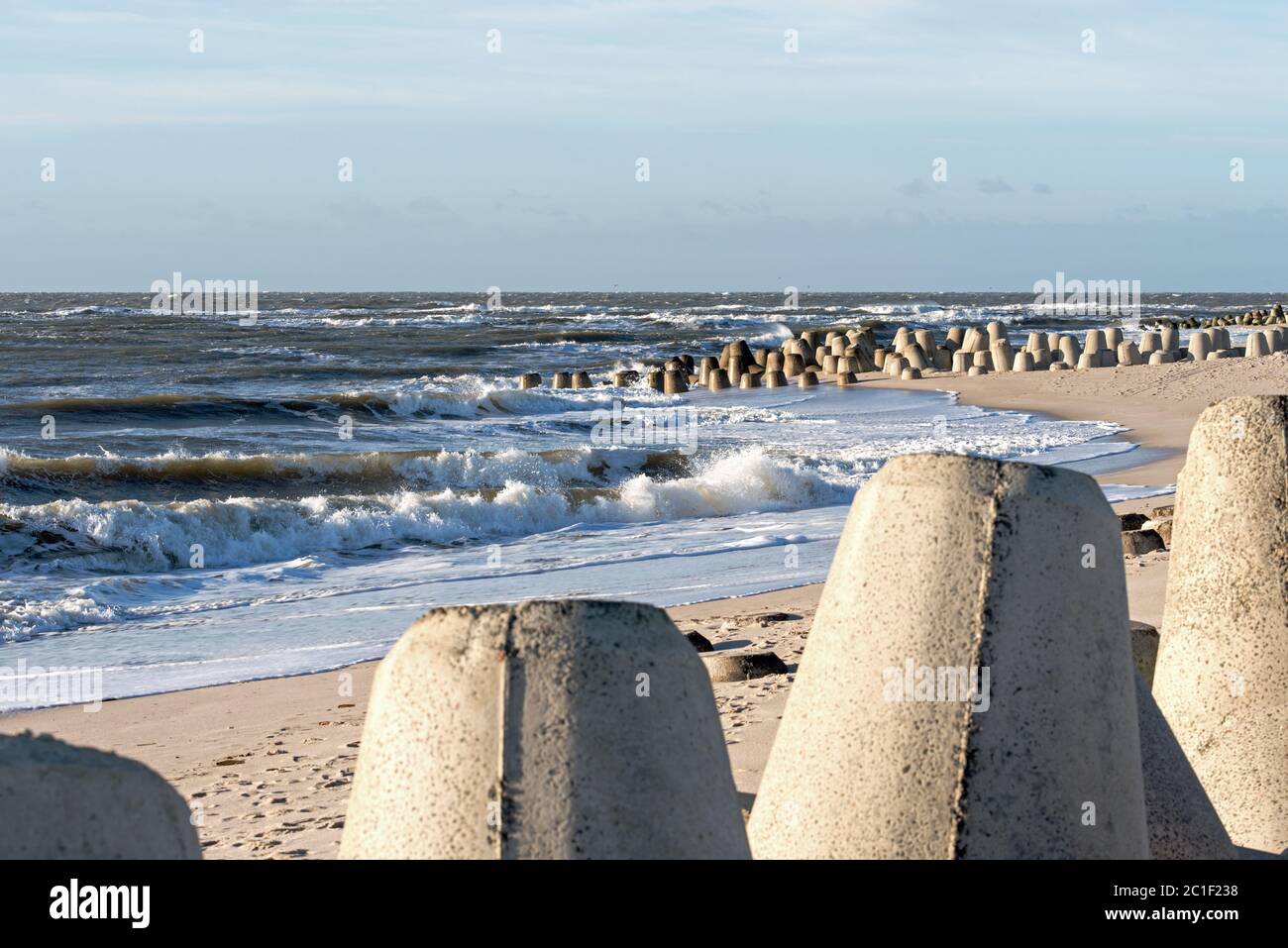 Sturm tief Stockfoto