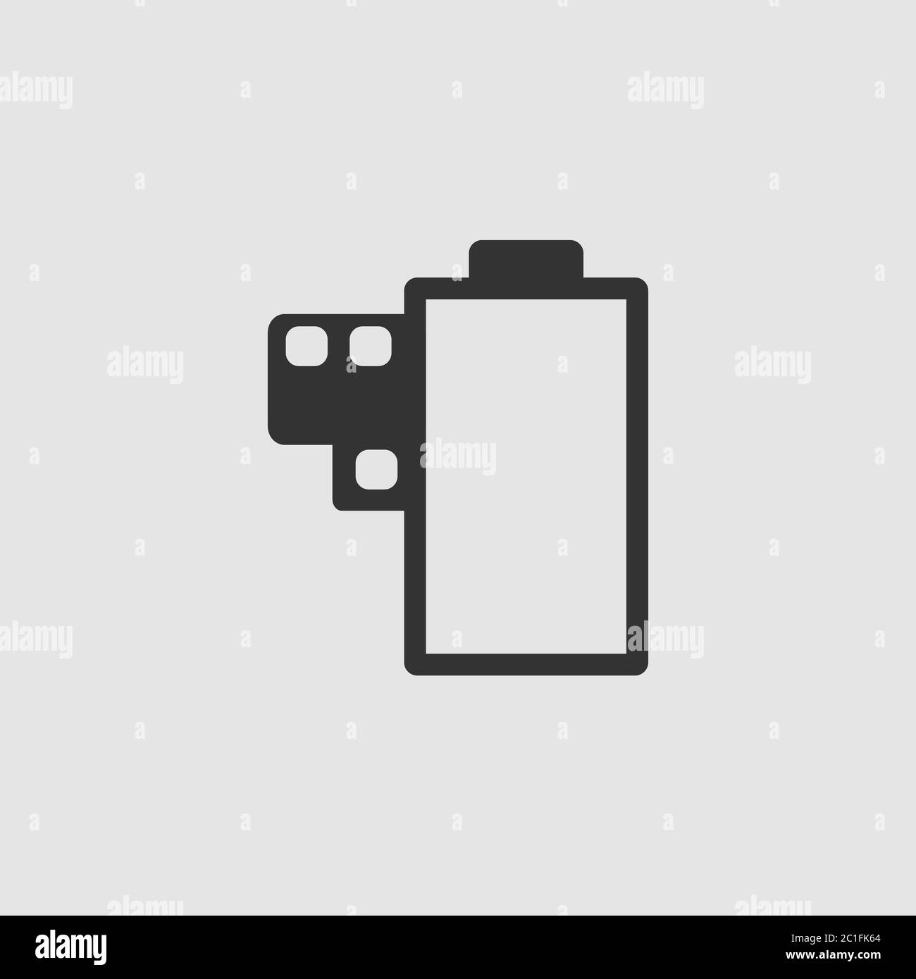 Cartoon Illustration Photographic Camera Clip Stockfotos Und Bilder Kaufen Alamy