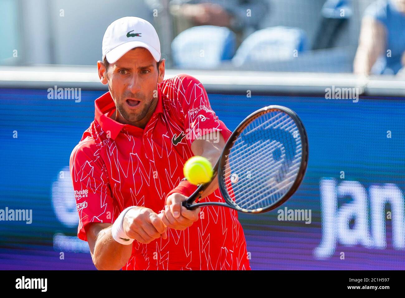 Belgrad, Serbien. Juni 2020. Novak Djokovic kehrt zurück. Quelle: Nikola Krstic/Alamy Live News Stockfoto