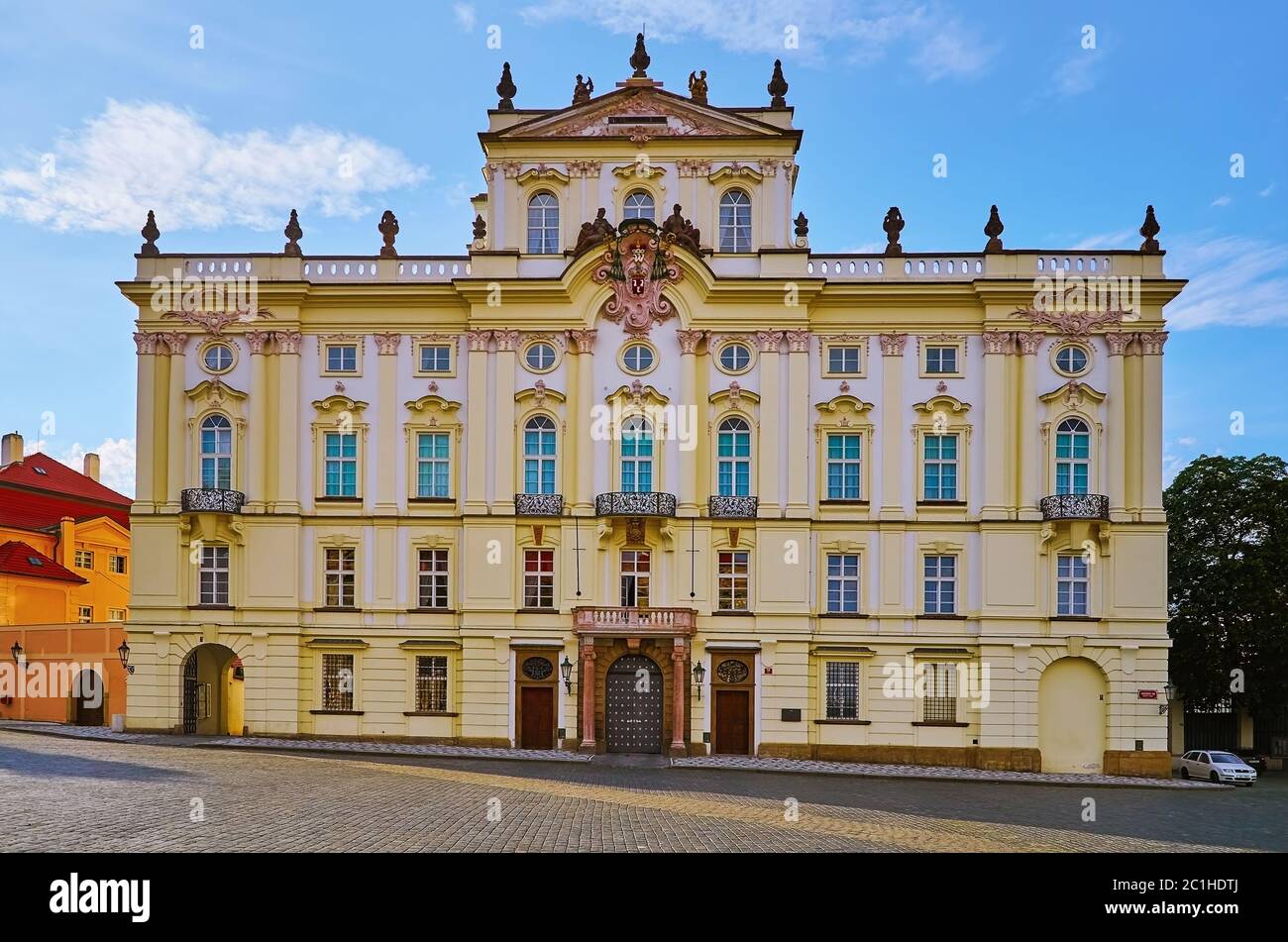 Gebäude in Prag Stockfoto