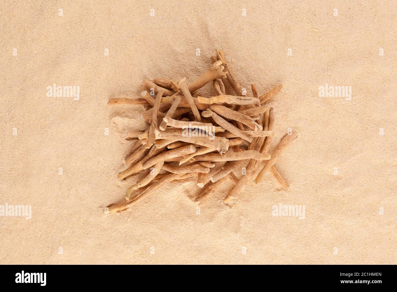 Ashwagandha Ergänzung. Stockfoto