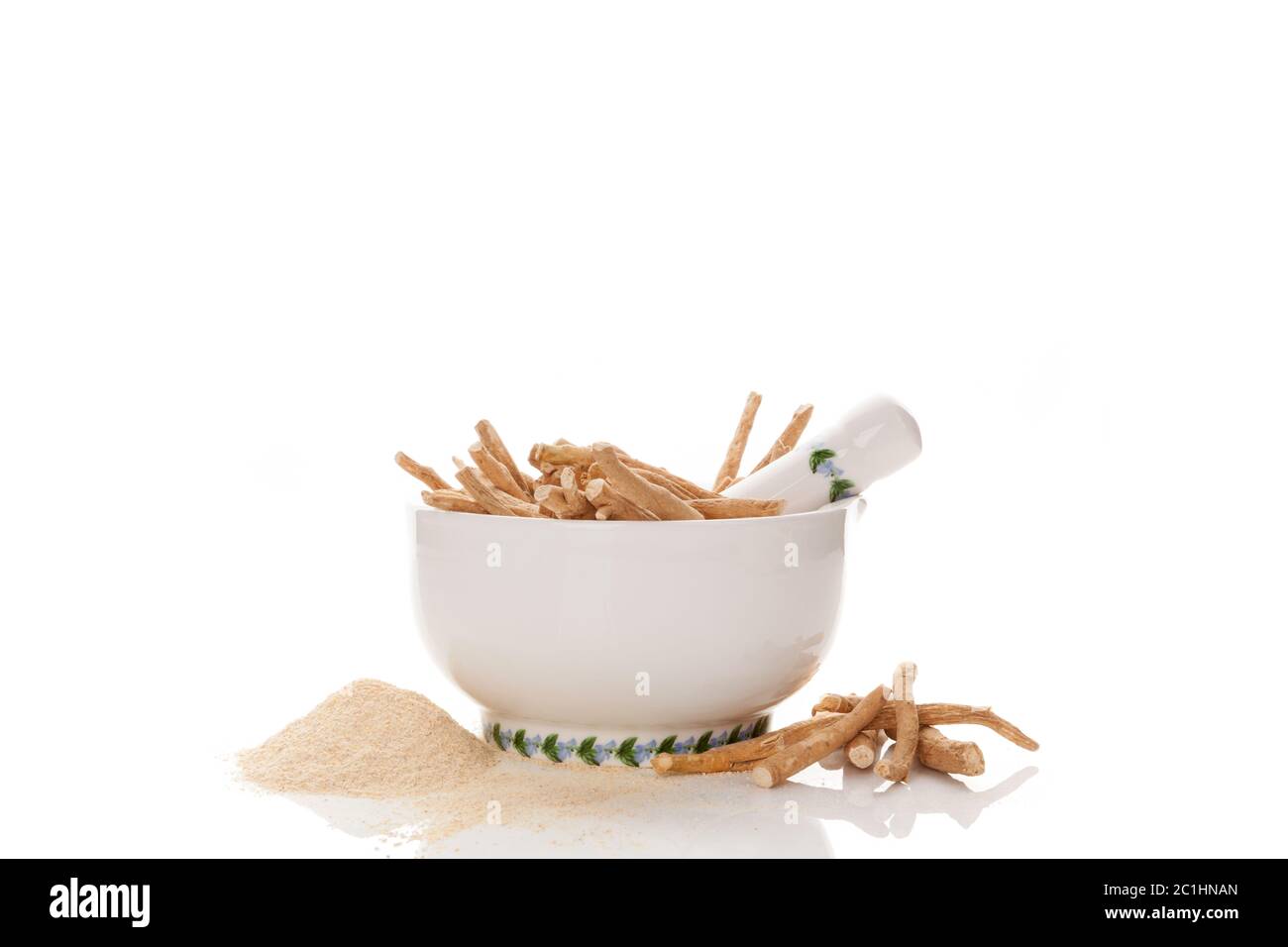 Ashwagandha Ergänzung. Stockfoto