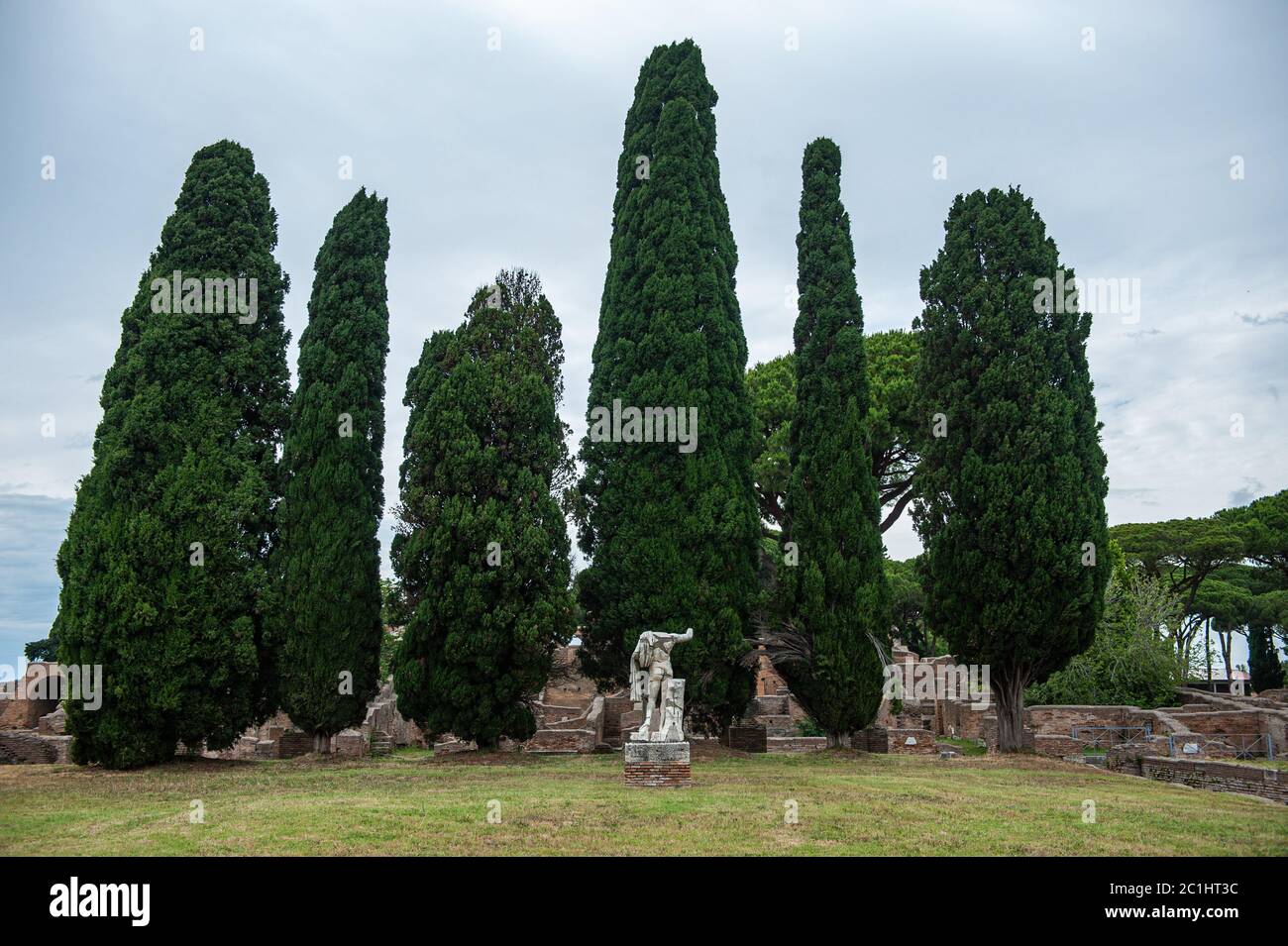 Ostia Antica, Italien. 13/06/2020: Parco Archeologico di Ostia Antica - Archäologischer Park von Ostia Antica © Andrea Sabbadini Stockfoto