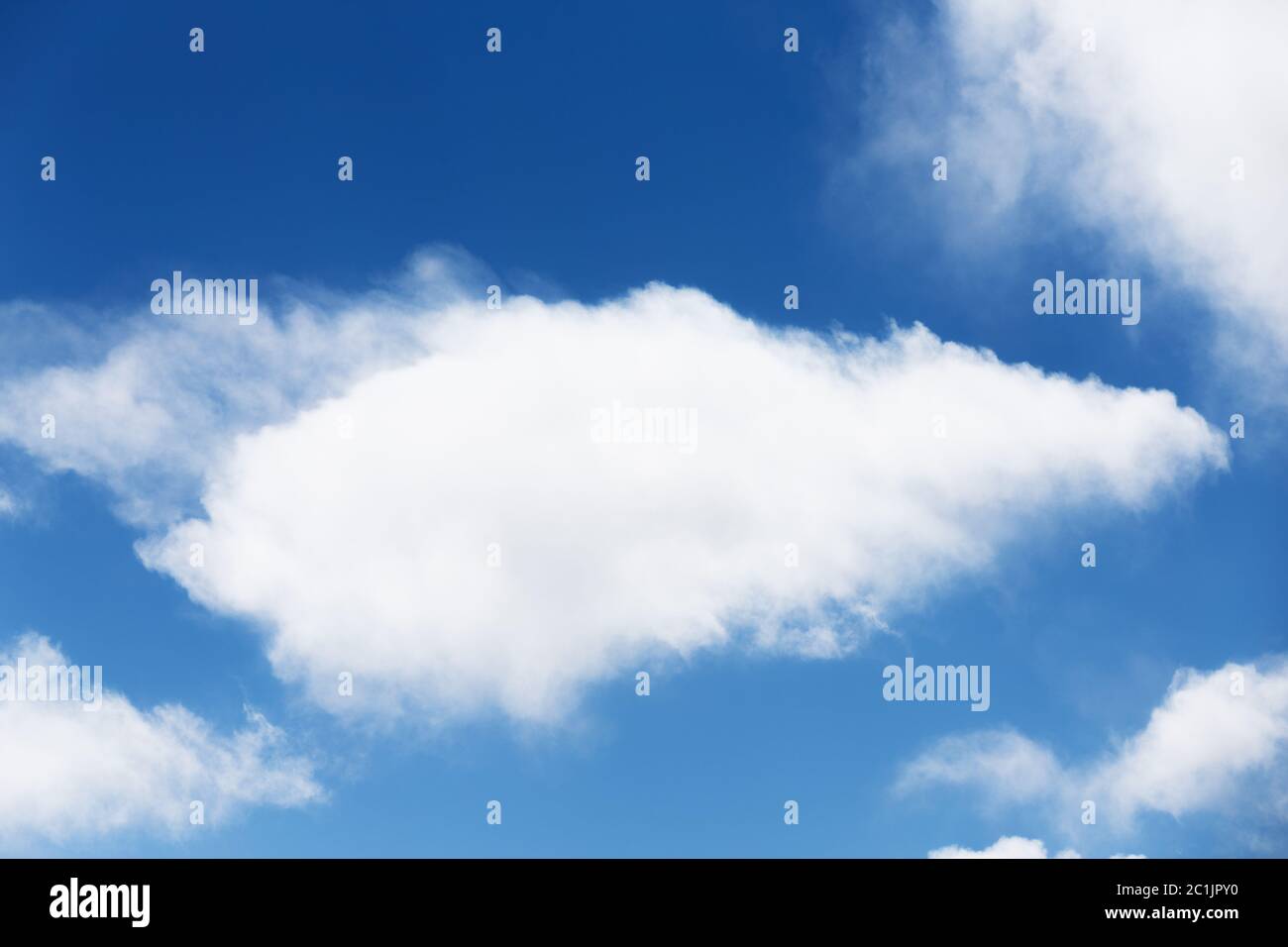 Wolken mit blauem Himmel Stockfoto