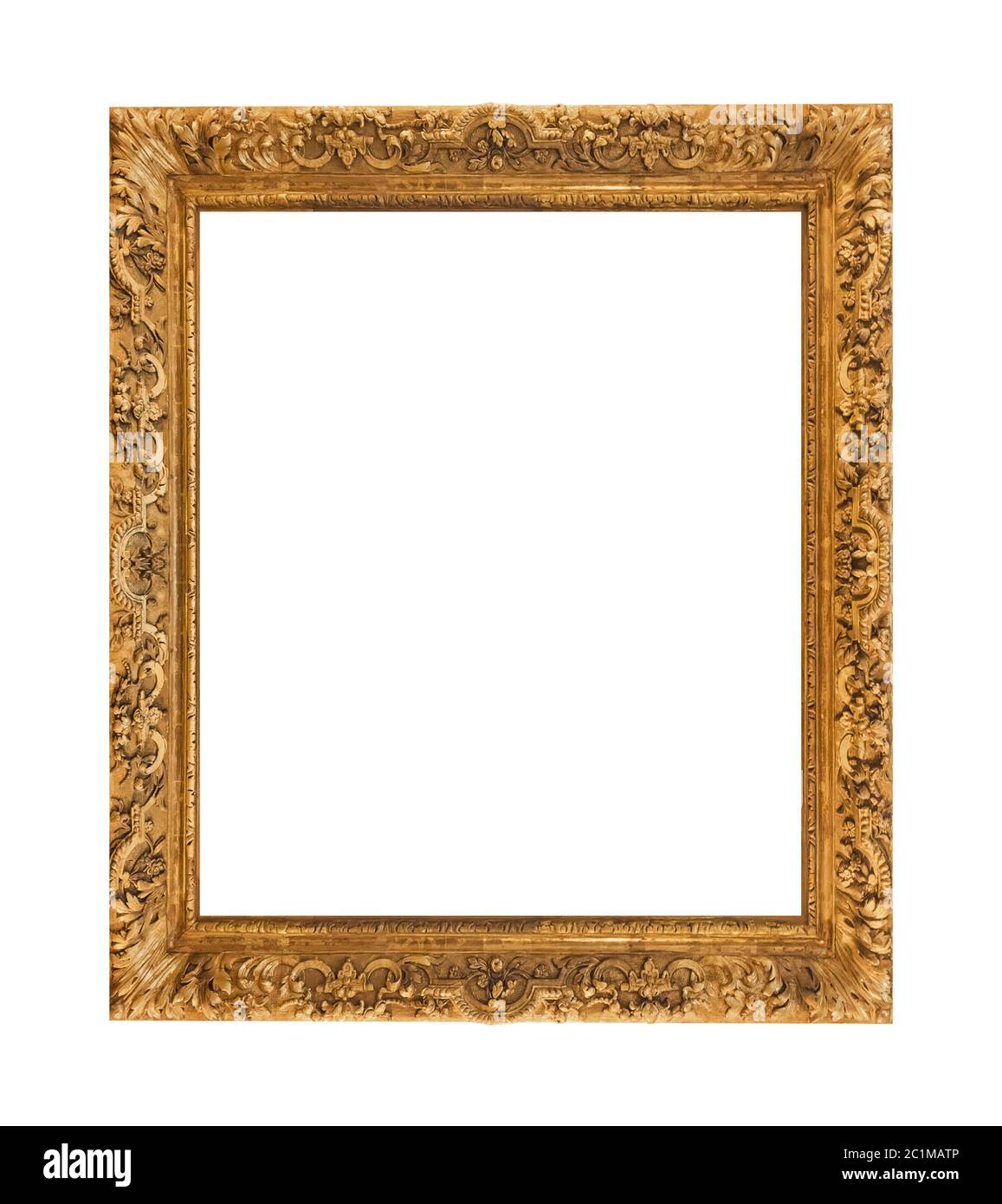 Alte hölzerne Bilderrahmen Stockfoto