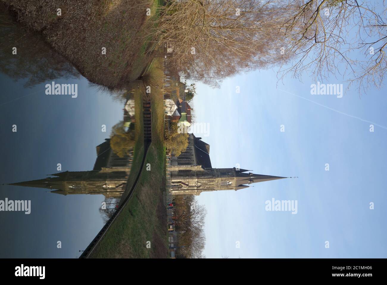 Katholische Kirche St. Sturmius in Rinteln Stockfoto