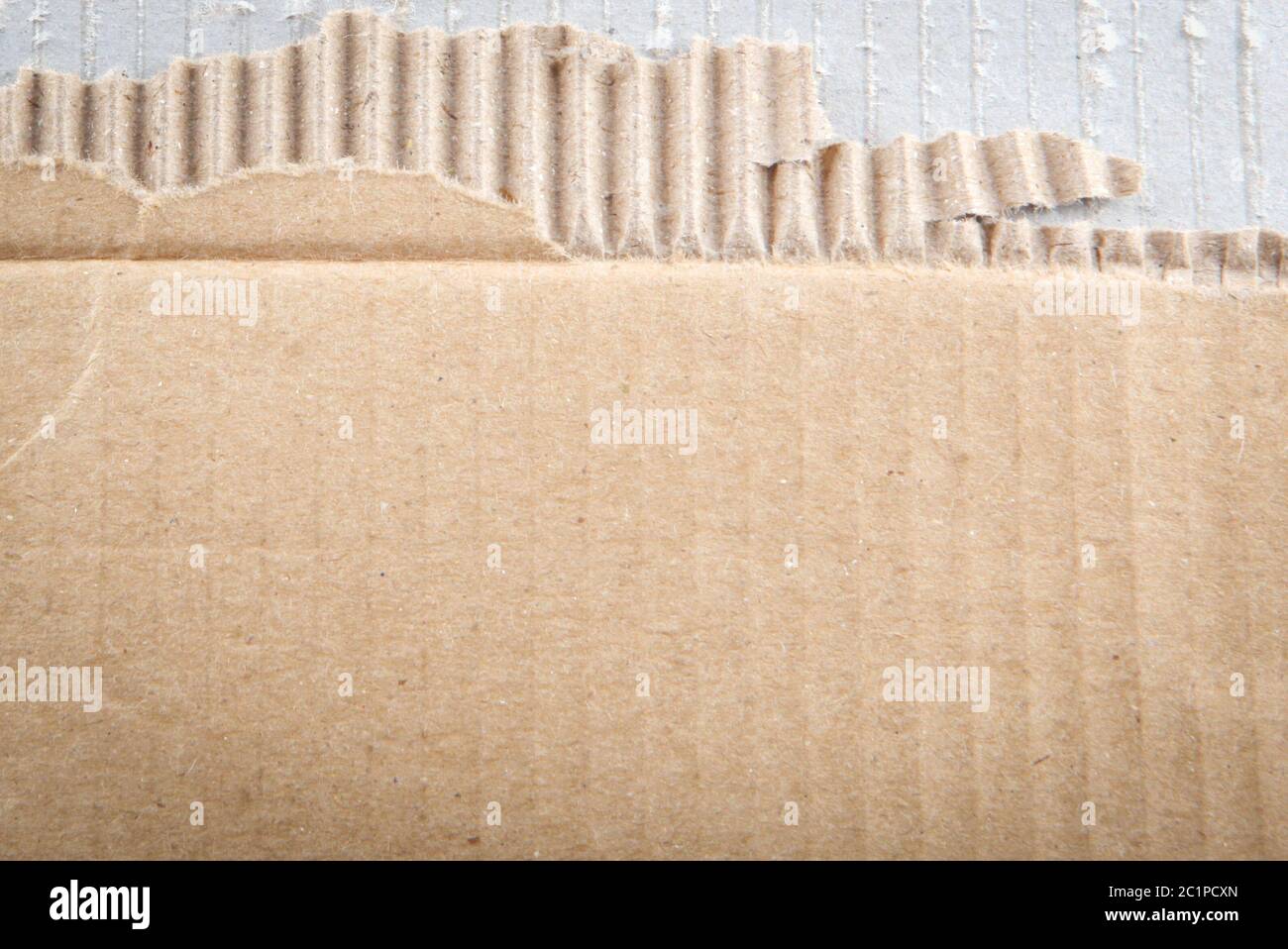 Recycelter Pappe Hintergrund Textur Stockfoto
