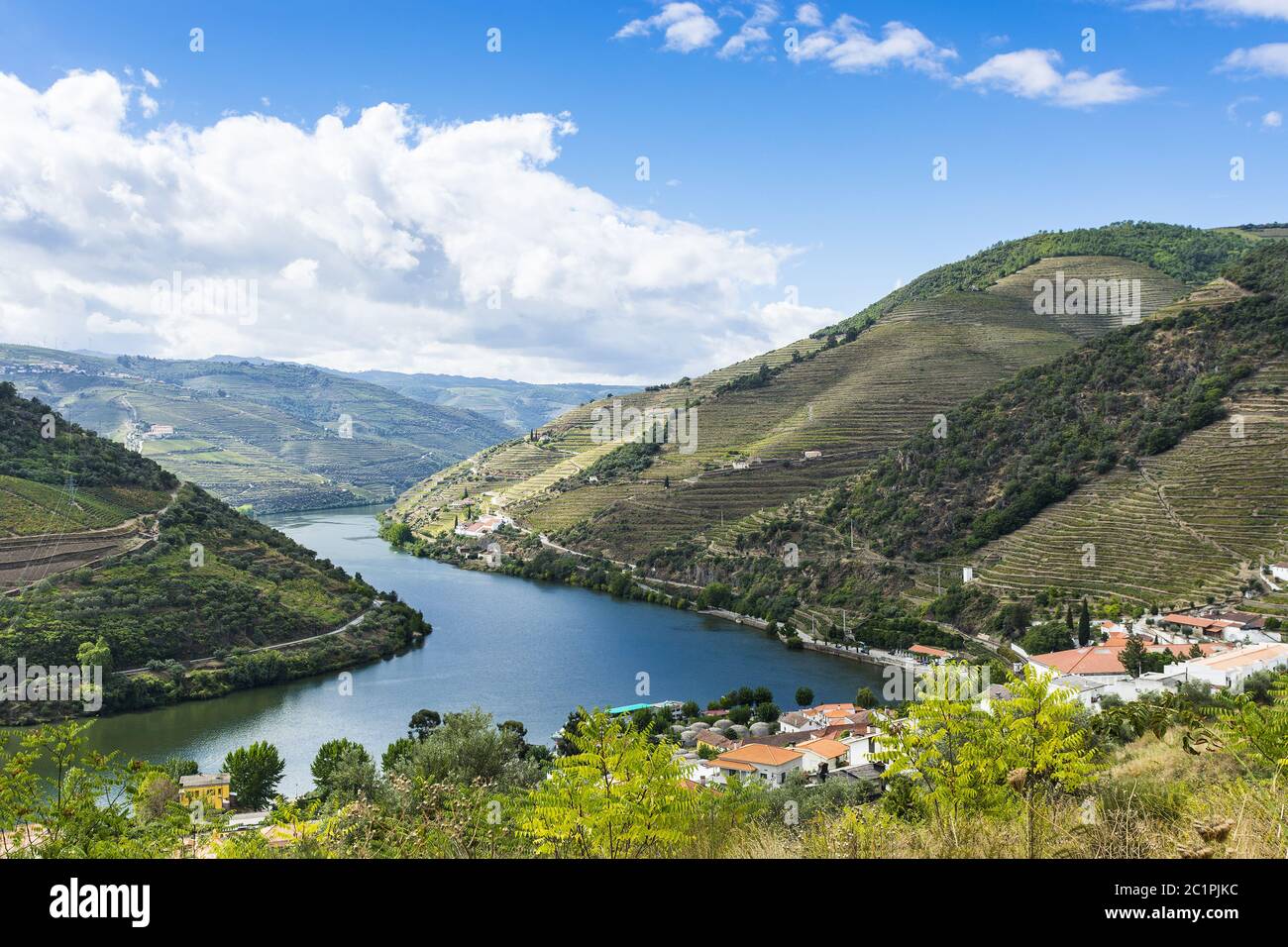 Blick auf den portugiesischen Natur Stockfoto