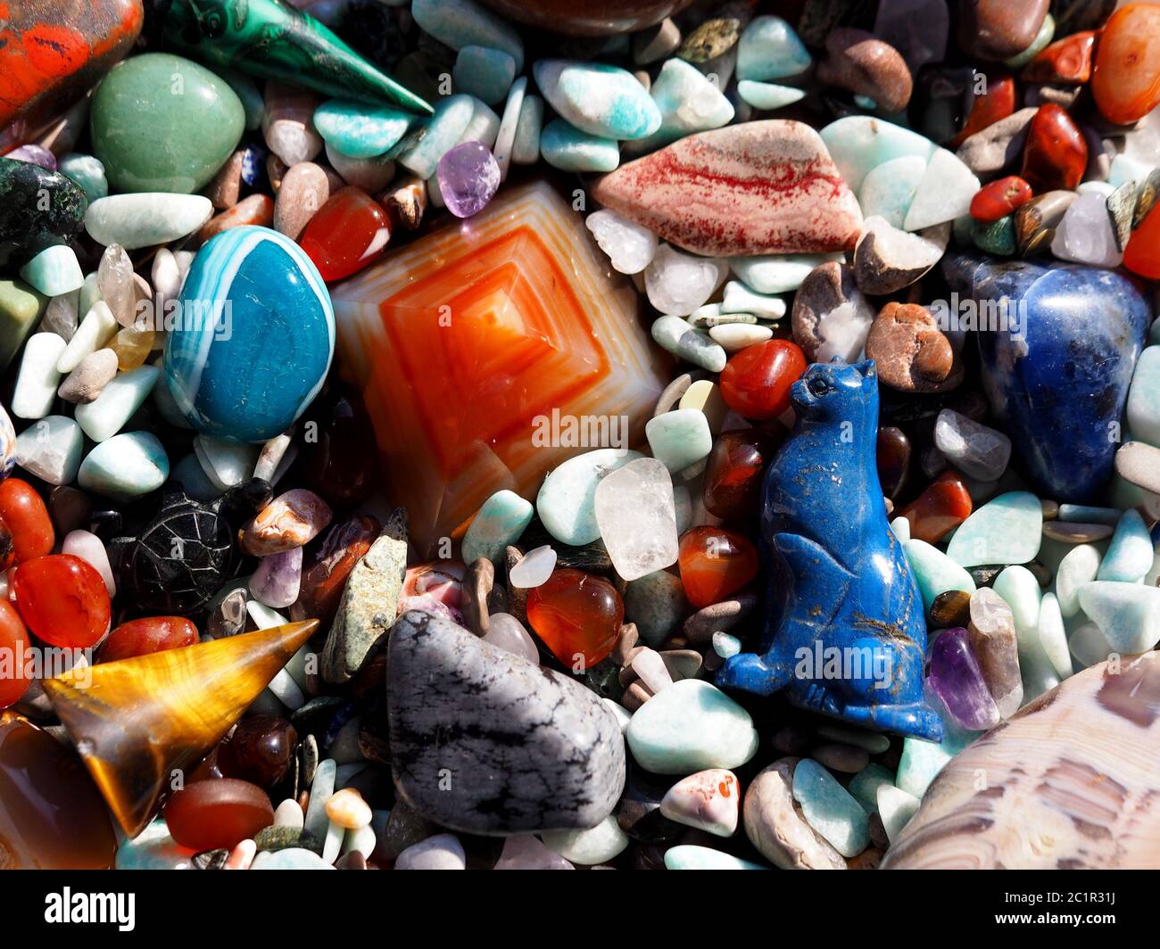 Edelsteine Stockfoto