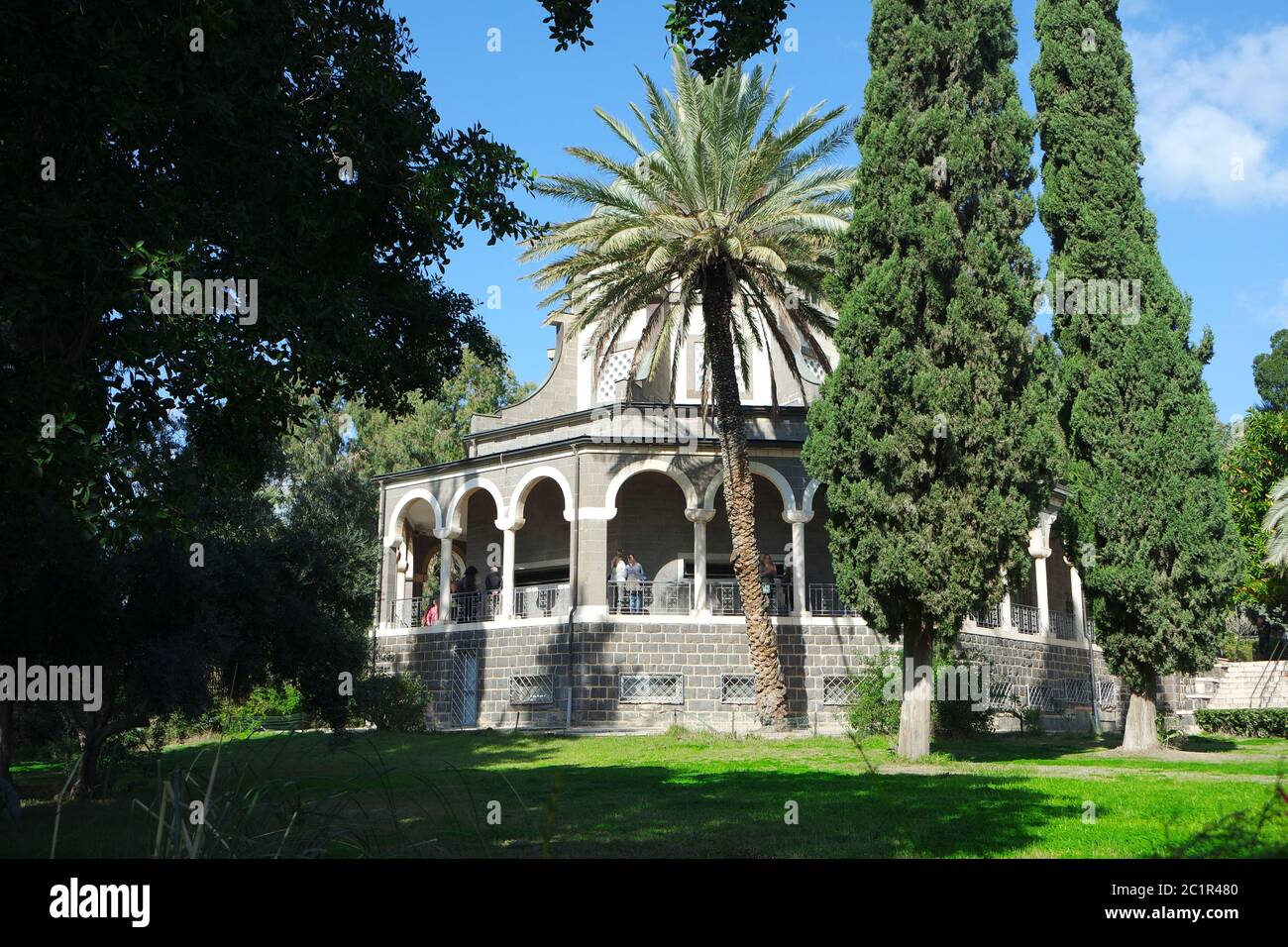 Kirche der Seligpreisungen, Israel Stockfoto