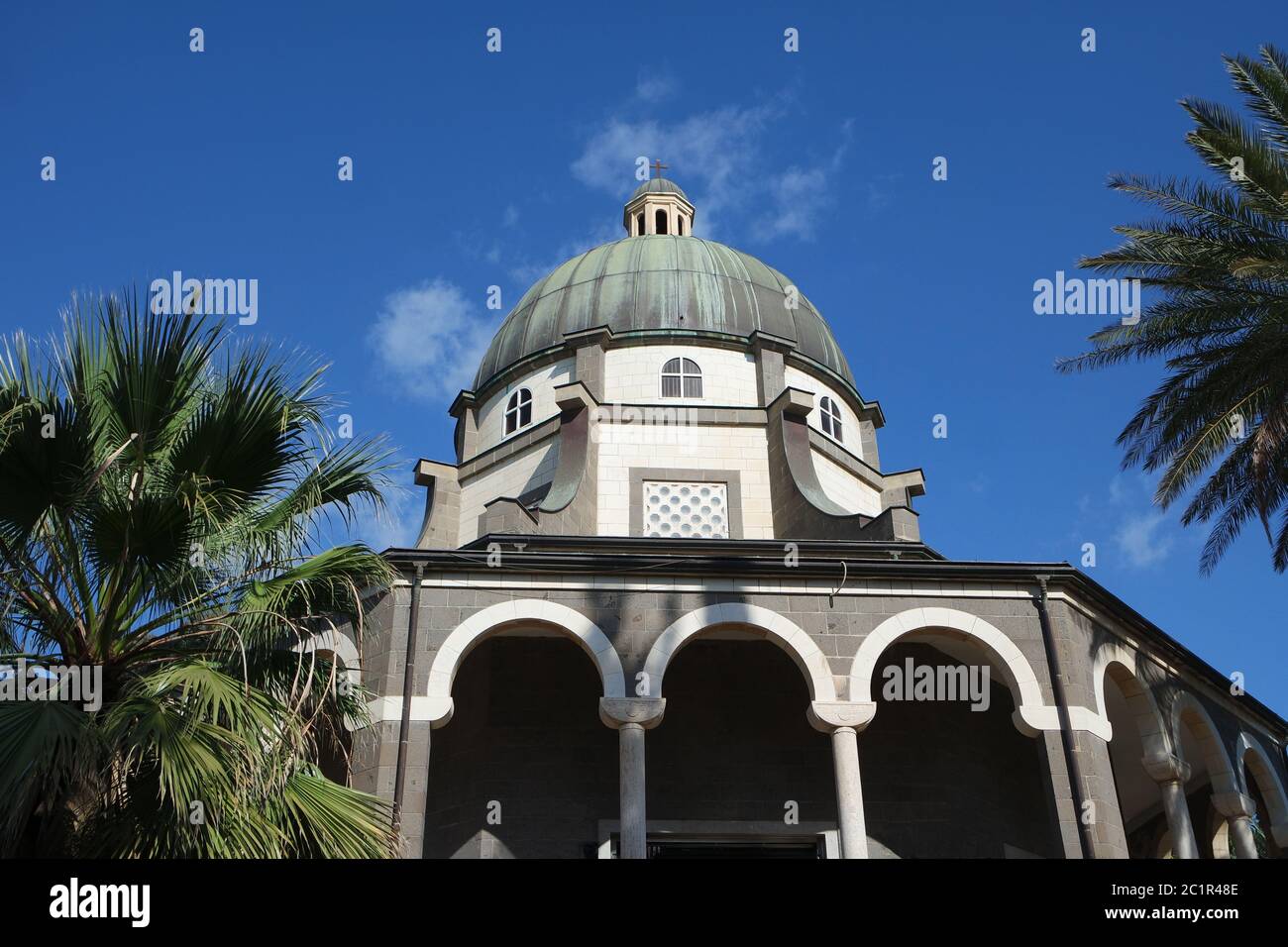 Kirche der Seligpreisungen, Israel Stockfoto